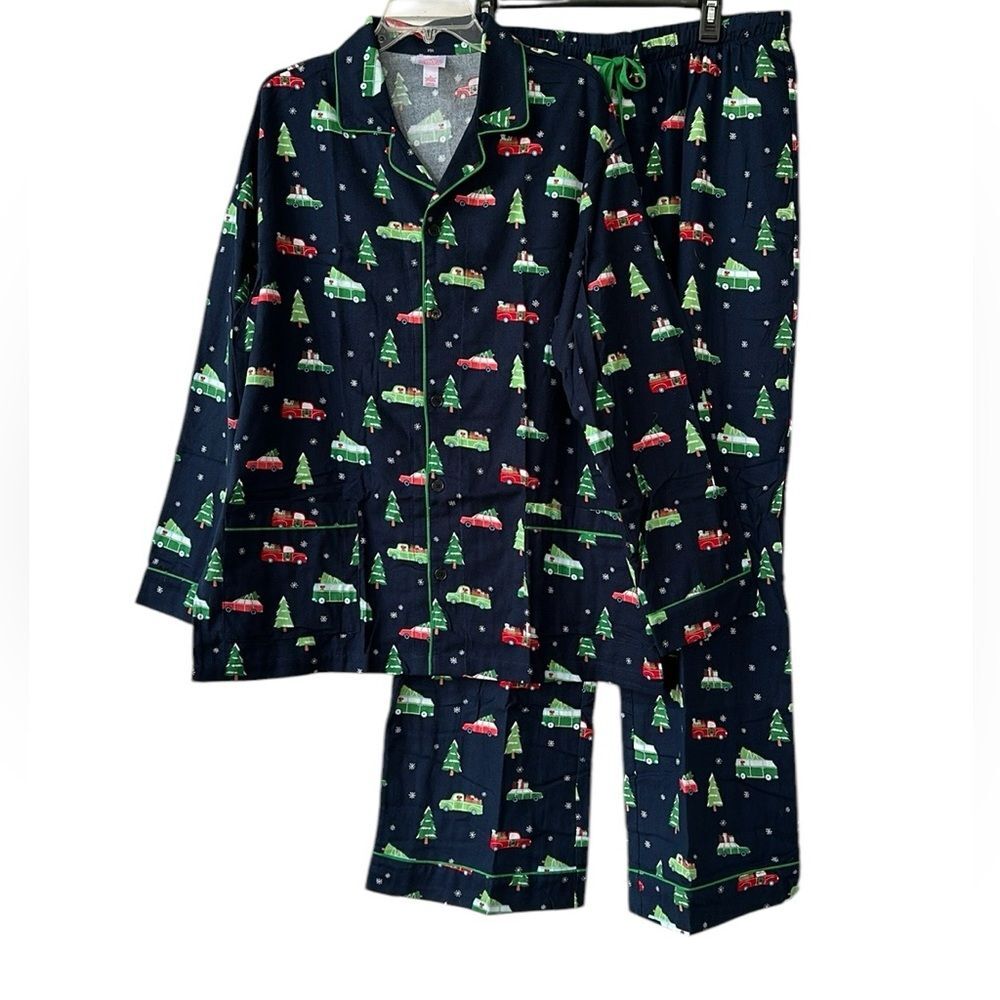 Wondershop Vintage Red Truck Holiday Family Pajama PJ Set Large NEW
